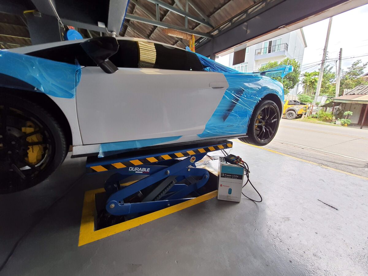 เติมน้ำยาแอร์Lamborghiniเชียงใหม่