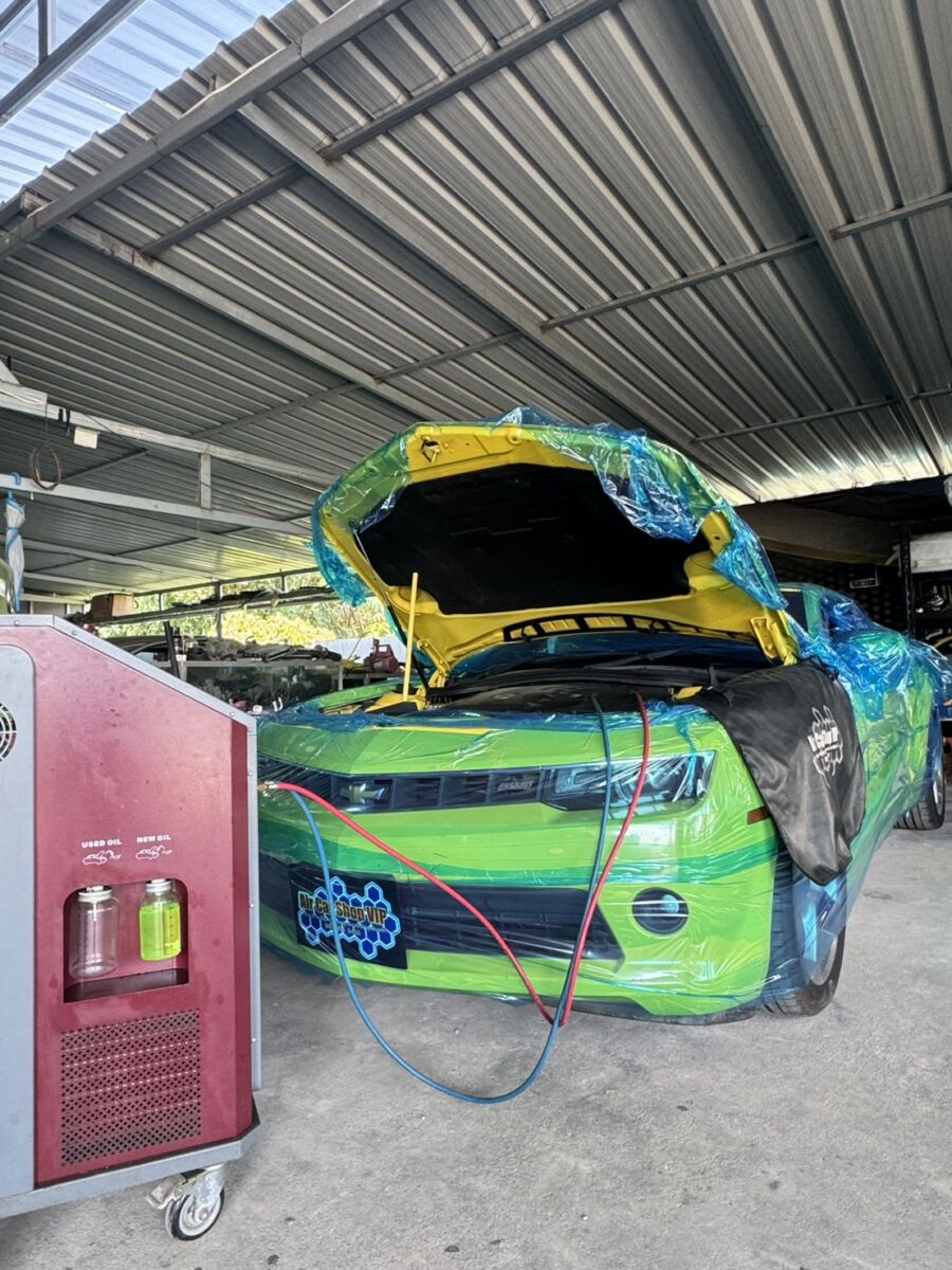 CAMARO แก้ไขลมแอร์ไม่แรงตั้งแต่ออกศูนย์มา